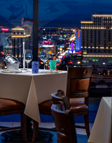 Strip View Restaurant Table
