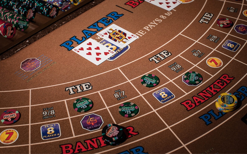 Baccarat Gaming Table