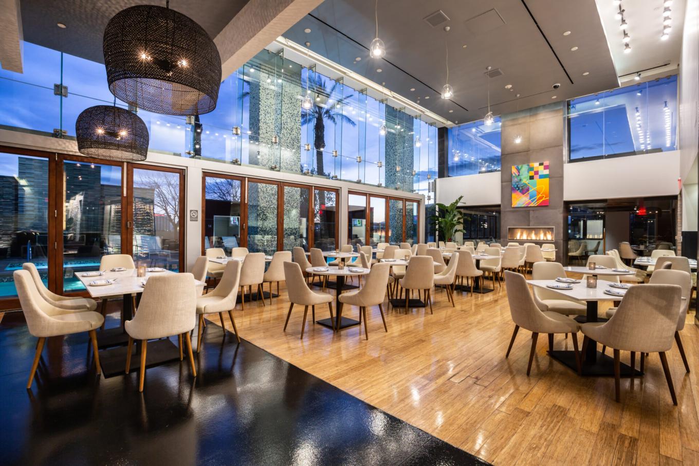 Laguna Pool House & Kitchen - Dining Room