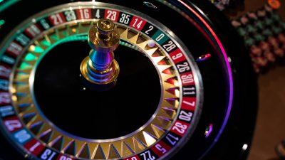 Roulette Wheel in Play