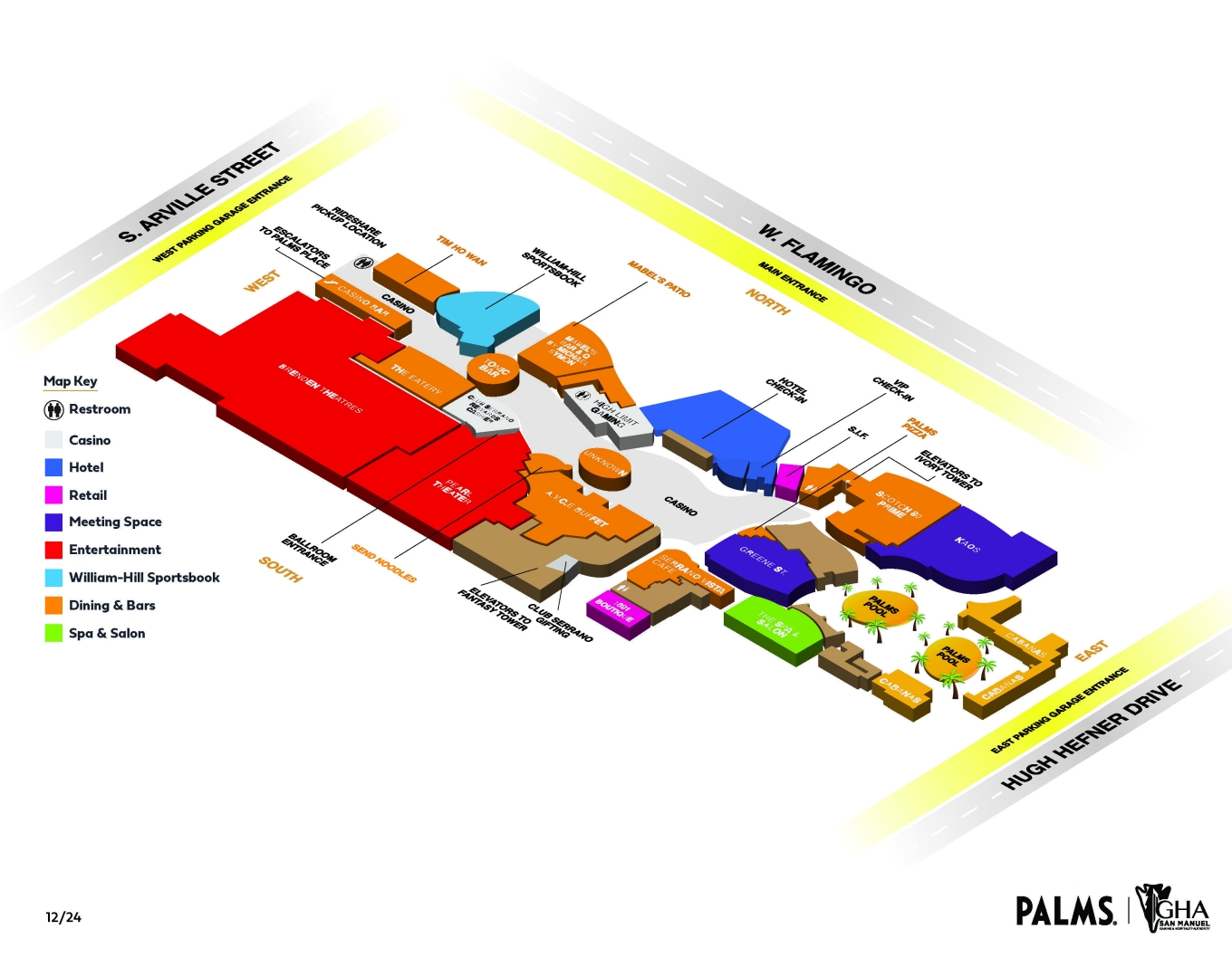 Palms Property Map November 2024