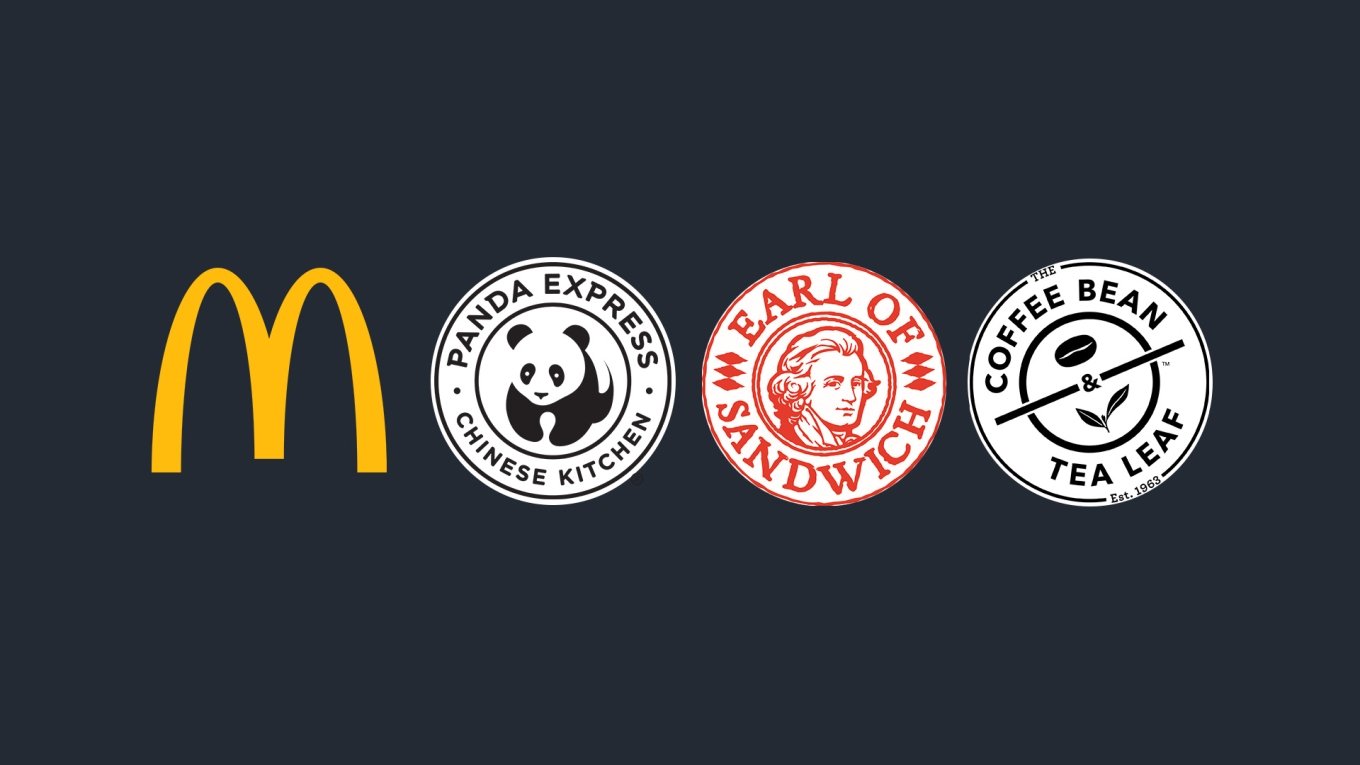 Food Court - Mc Donalds, Panda Express, Earl of Sandwich, Cofee Bean