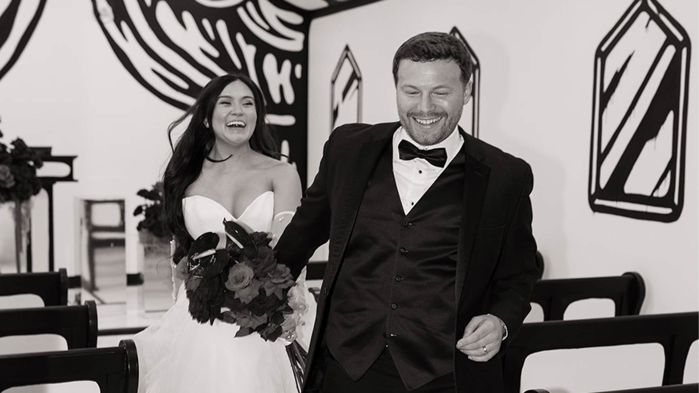 Couple Getting Married At The Chapel