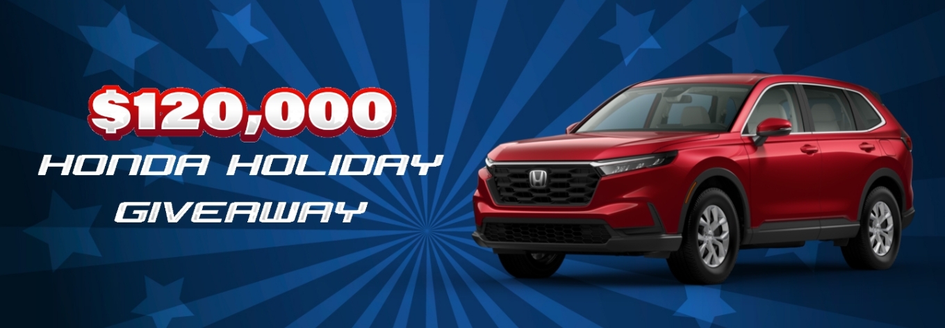 $120,000 Honda Holiday Giveaway